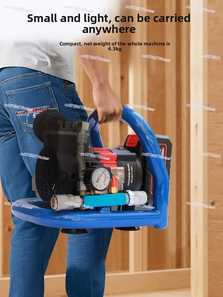 Brushless Lithium Battery Air Compressor Portable Mini High Pressure Pump