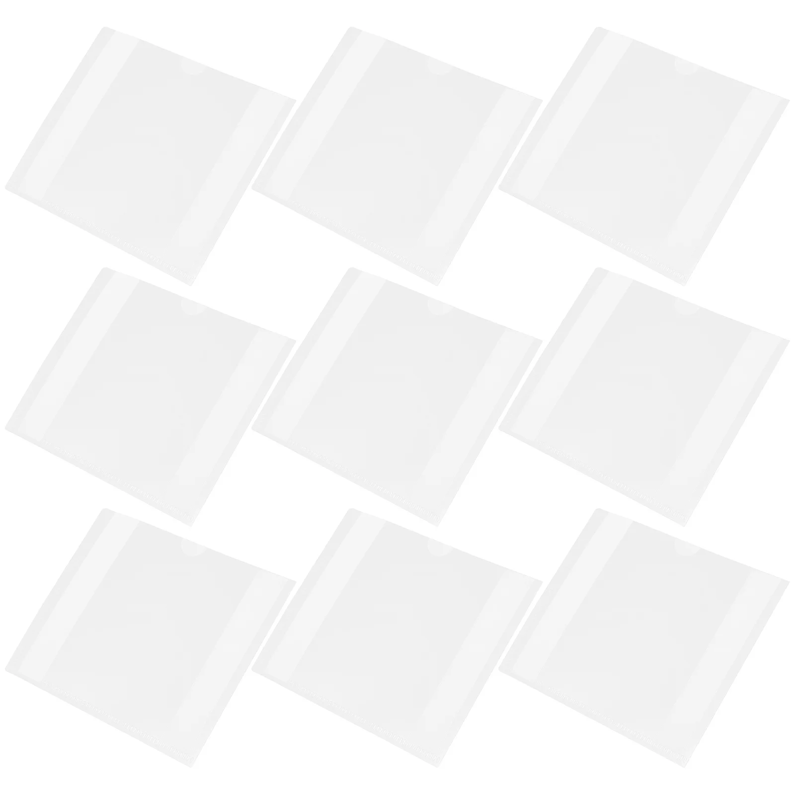 

10 шт. прозрачных пластиковых папок-органайзеров для лотерейных билетов, документов, счетов для офиса, дома, школы