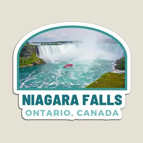 Niagara Falls Ontario Canada Design 2  Magnet  Baby Colorful Refrigerator Kids Toy Decor Funny Children Cute Home Holder