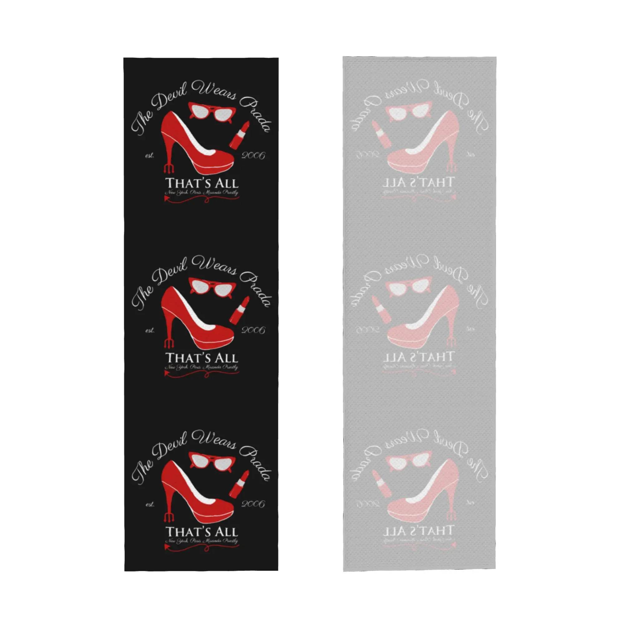 Red High Heels Film The Devil Wears Pradas Towel Quick Dry  Super Soft  Fitness and Outdoor Activities Towels
