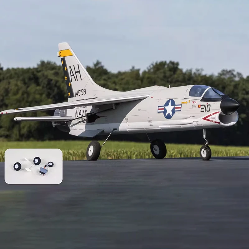 

Freewing Model Airplane 64mm F-8e Crusader "Crusader" Ducted Model Remote-Controlled Toy Airplane Pnp