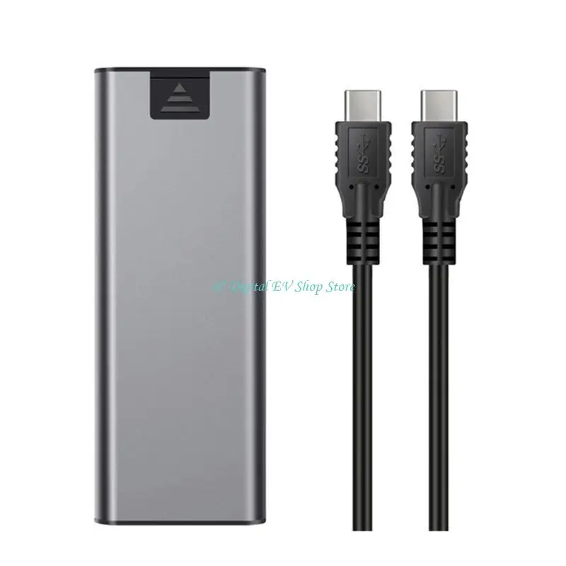 E74D SSD Enclosure Tool-Free NVMe Enclosure USB 3.1 Type C 10Gbps NVMe for M.2 Outer