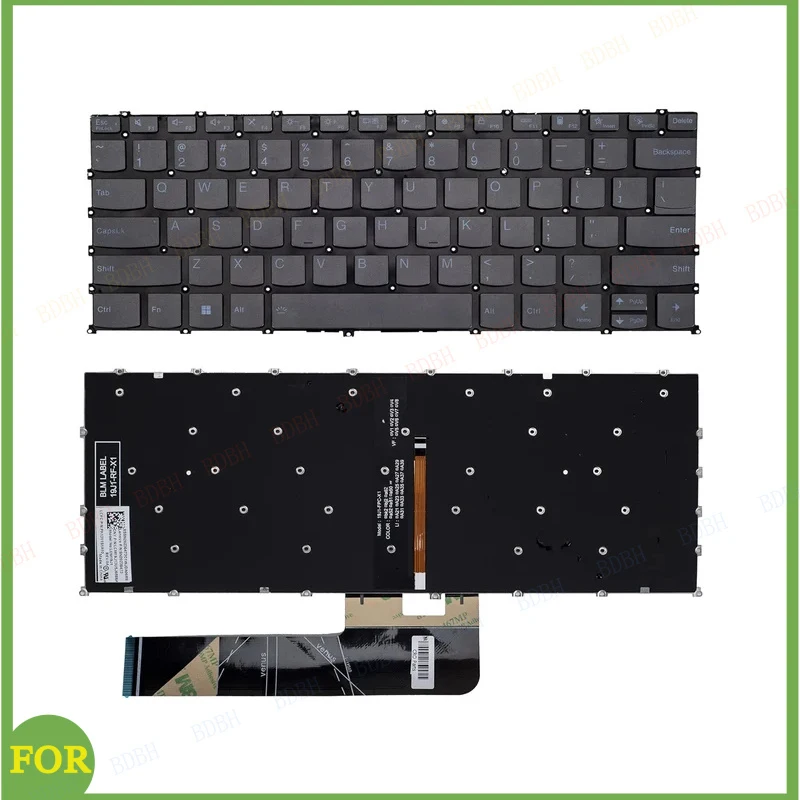 New  Laptop Keyboard For LENOVO IdeaPad 5 Pro-14ACN6 Pro-14ITL6 5-14ALC05 Keyboard with Backlit US Layout