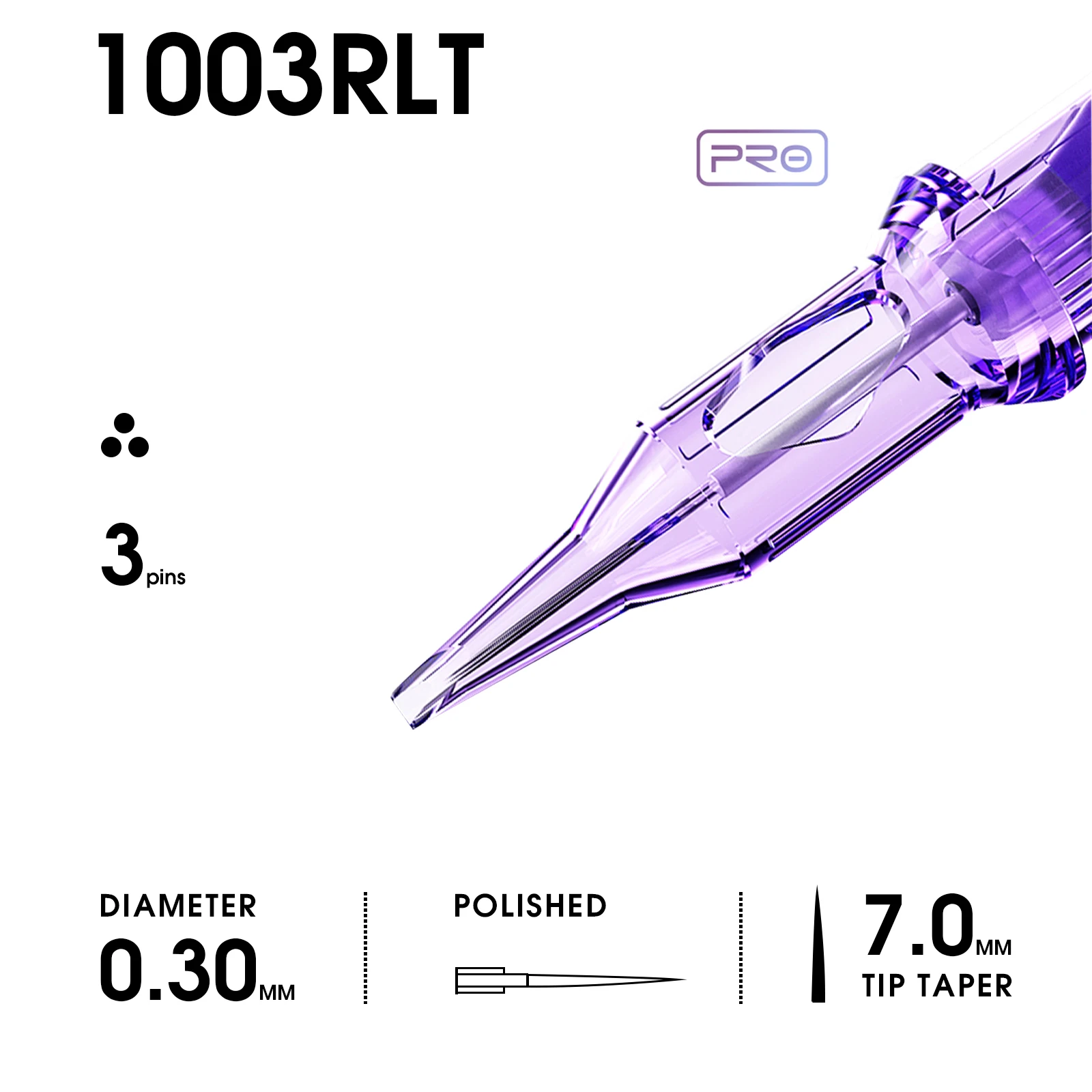 Mast Pro Tattoo Cartridge Naalden RL 20 Stuks Wegwerp Permanente Make-up of Body Art Naalden 0.18/0.25/0.30/0.35 Tattoo Benodigdheden
