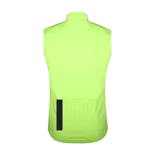 Imagen 2 del producto SPEXCEL 22 All Season Pro fit Chaleco de ciclismo impermeable y a prueba de viento, chaqueta de bicicleta de tela ligera de 3 capas, chaleco de viento con cremallera bidireccional