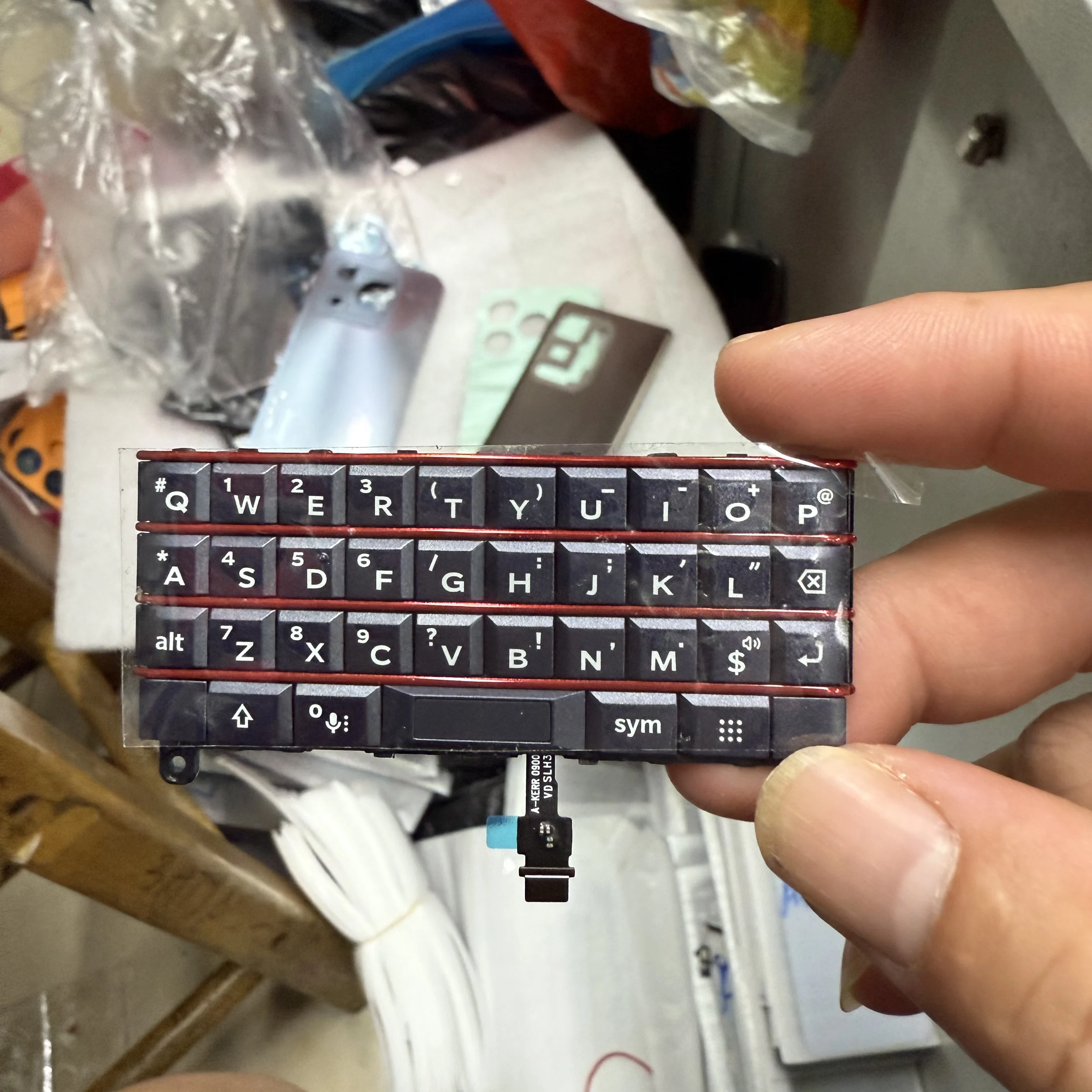 QWERTZ AZERTY Keypad for BlackBerry Keytwo LE Key2 LE Keyboard