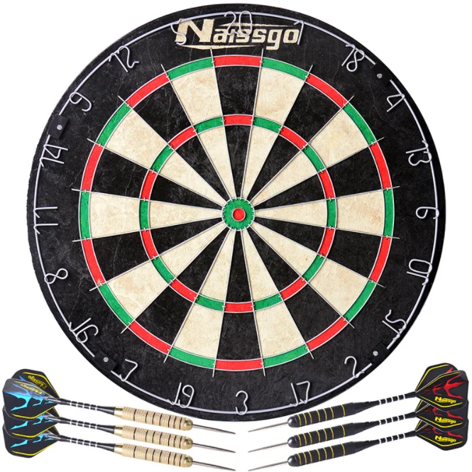 Home Bar entertainment darts with dart board and wooden case for choose