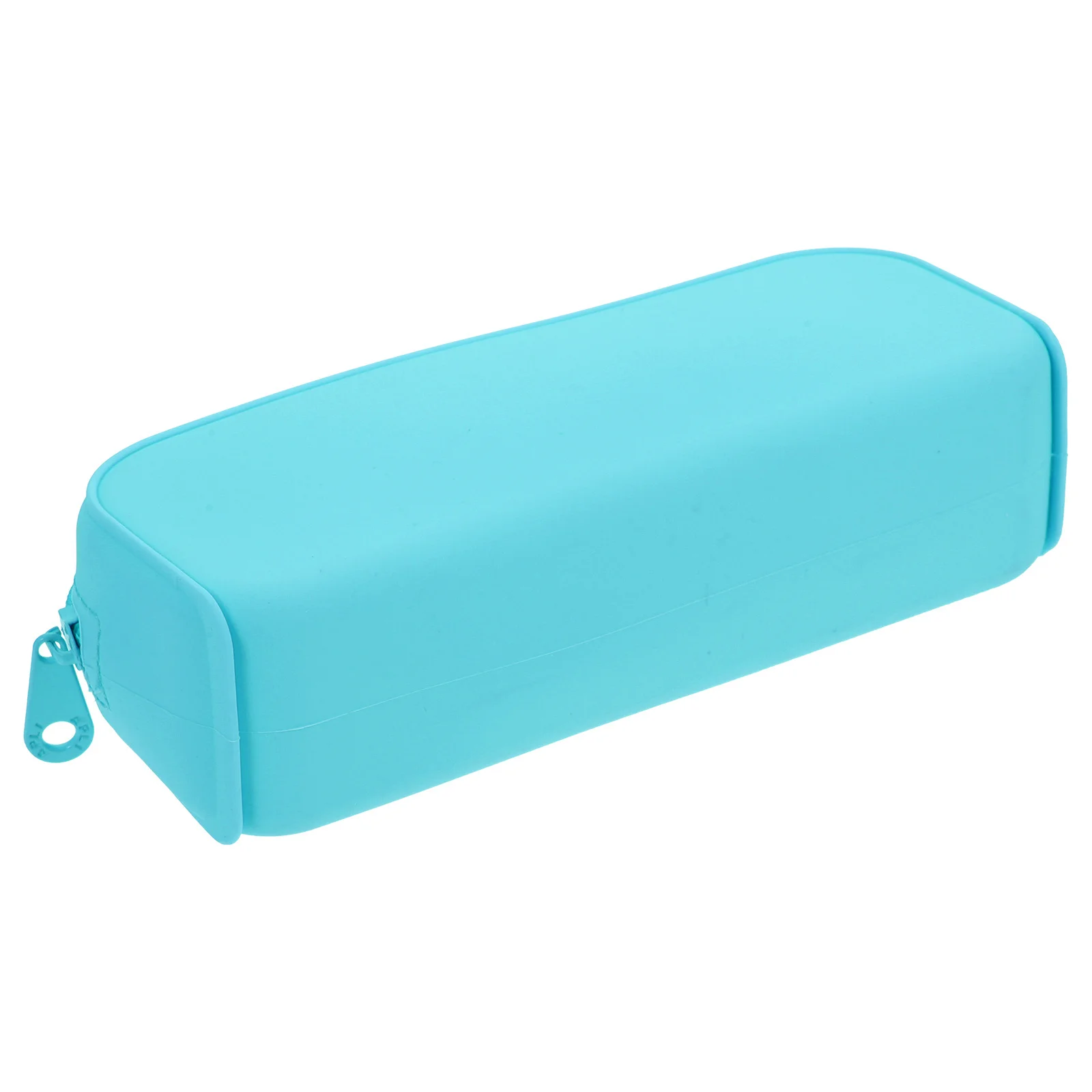 

Pure Color Silicone Pencil Case Cute Aesthetic Pen Bag For Kids Stationery Organizer Durable Washable School Supplies