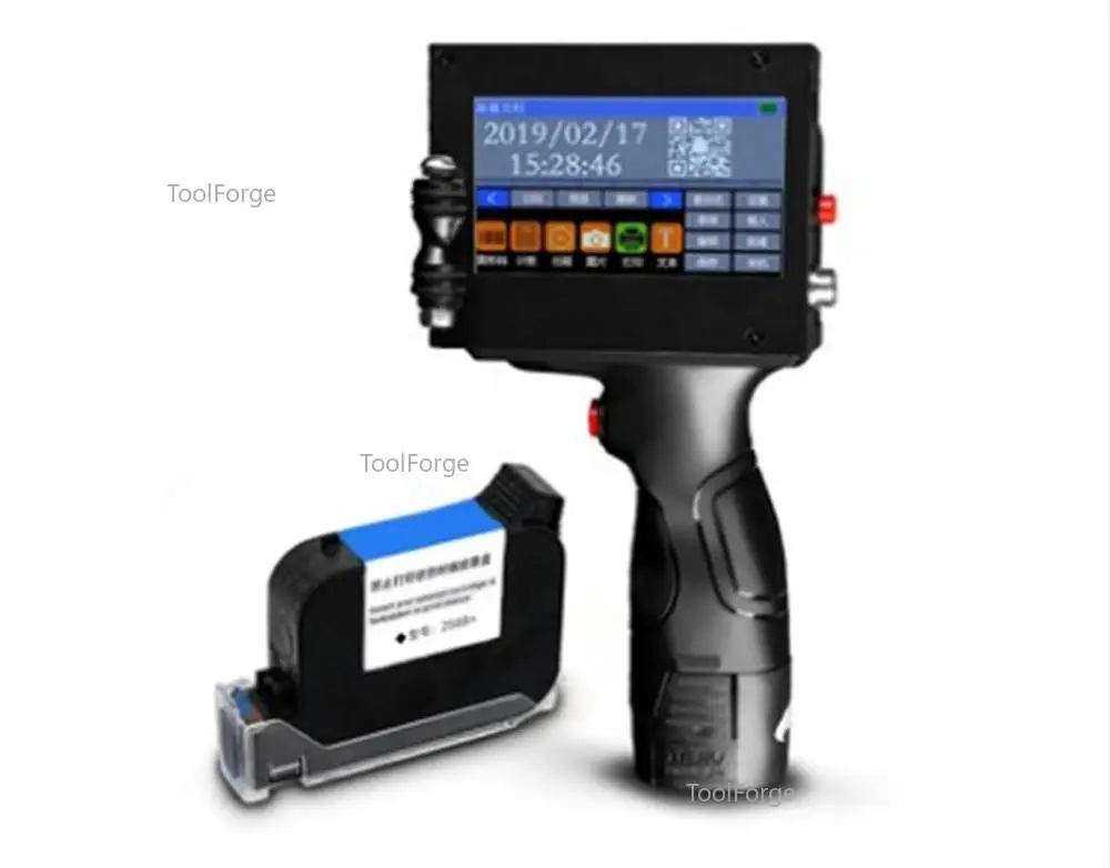 Handheld HY-3II intelligent  inkjet printer Small machine product date food packaging code machine batch number sweep spray