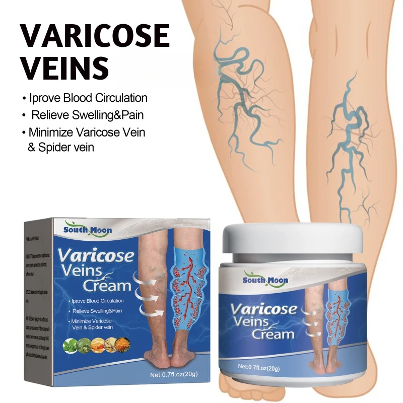 Varicose Vein Repair Cream Tongmai Effective Relieves Leg Bulge Pain Treatment Cream Vasculitis Phlebitis Remove Vein 20g