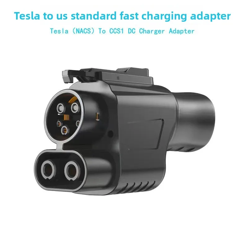 

New NACS to CCS1 for Tesla to American Standard DC adapter charging head 500KW