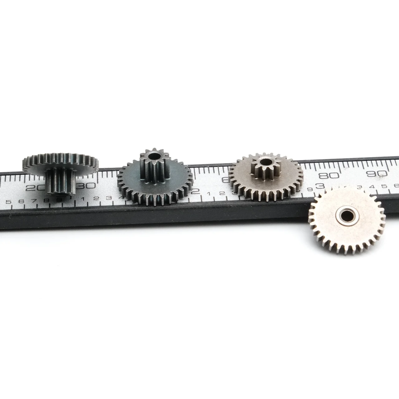 2.5mm RC Model Gear 10/30T M0.5 Gearbox Reduction Transmission Ratio Adjustment Double Metal Wheel