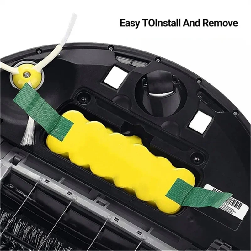 بطارية 6800 مللي أمبير في الساعة 14.4 فولت لآي روبوت 500 600 700 800 900 سلسلة بطارية لآي روبوت رومبا 14.4 فولت 620 650 770 780 580