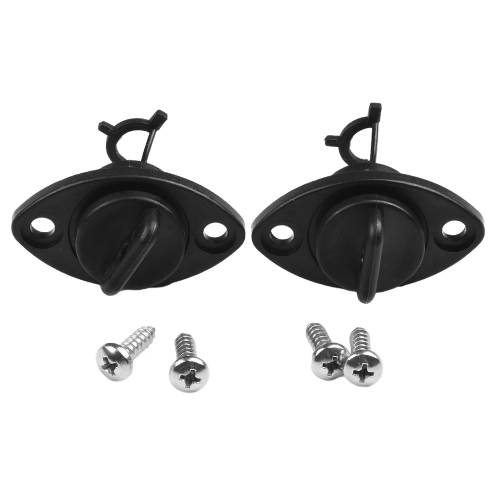 2 Pack For Kayak Drain for Dinghy Canoe Boats Scupper Bung with O Ring Fine Thread Design to Prevent Water Infiltration