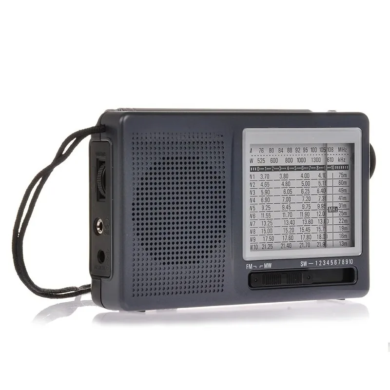 12 Band FM AM SW Portable Pocket Shortwave Broadcast Receiver