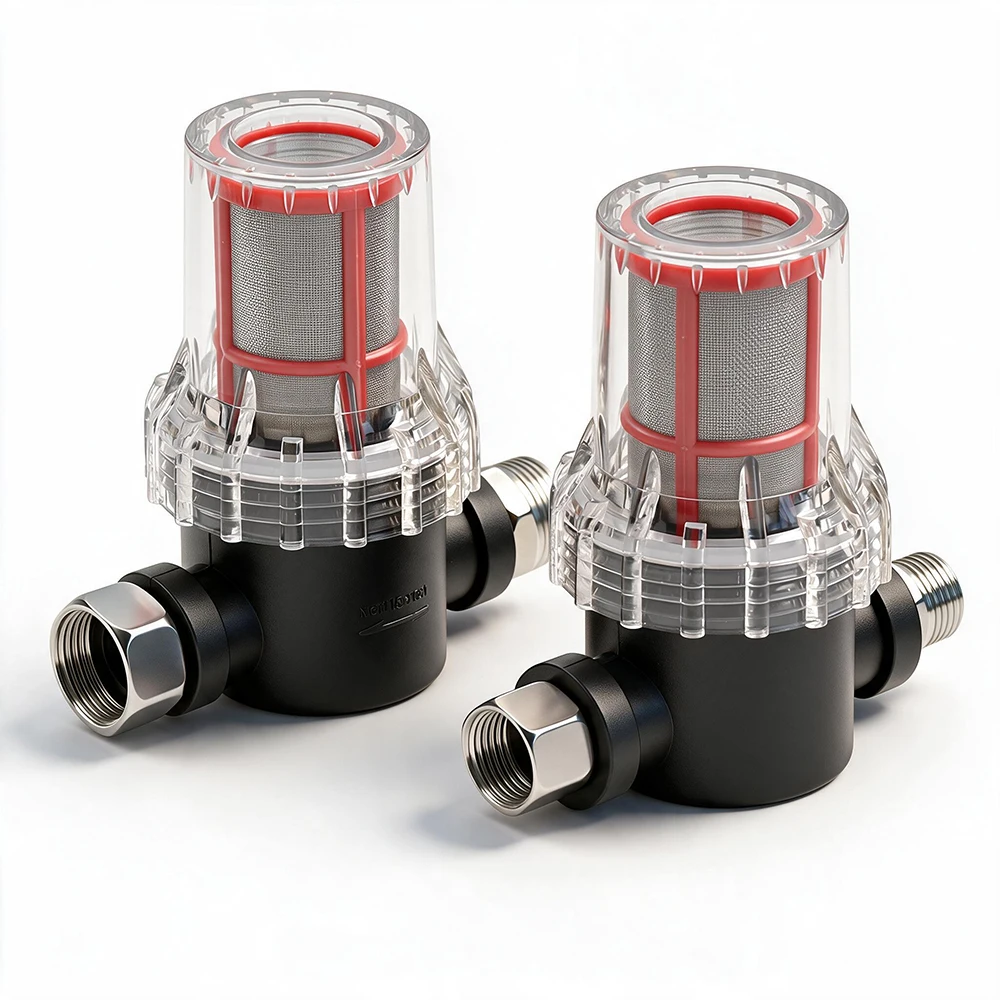 1Set Anti-Sand Mesh Filter for Drip Irrigation Lines, Garden Drip Irrigation Systems, Water Filtration, 200 Mesh