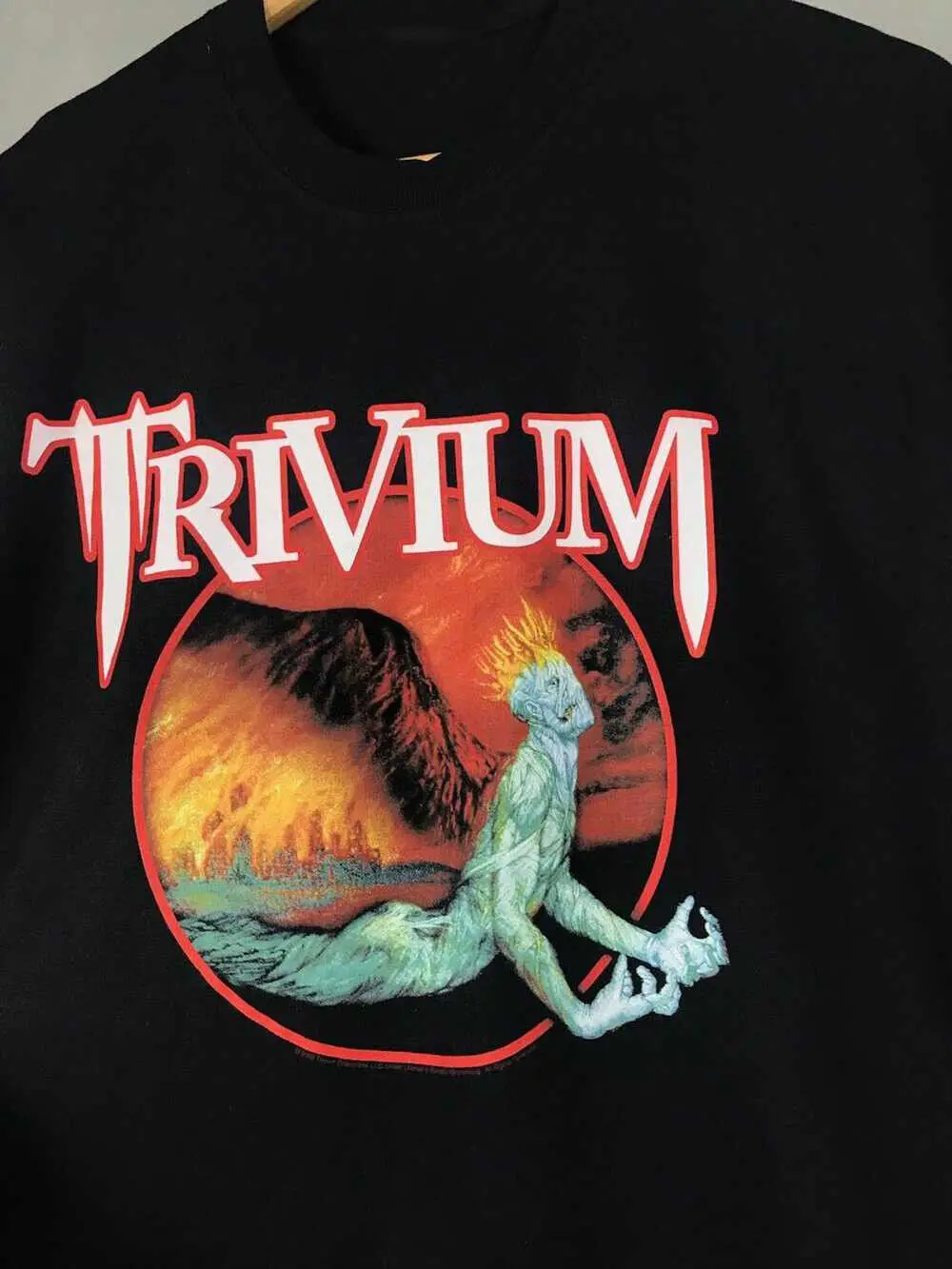 Vtg Trivium 2005 Tour Cotton Heavy All Size Full Size Unisex Shirt PP772