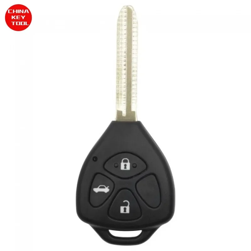 1PCS Xhorse VVDI Key Tool VVDI2 Wire Remote Key 3 Buttons For Toyota Type XKTO03EN