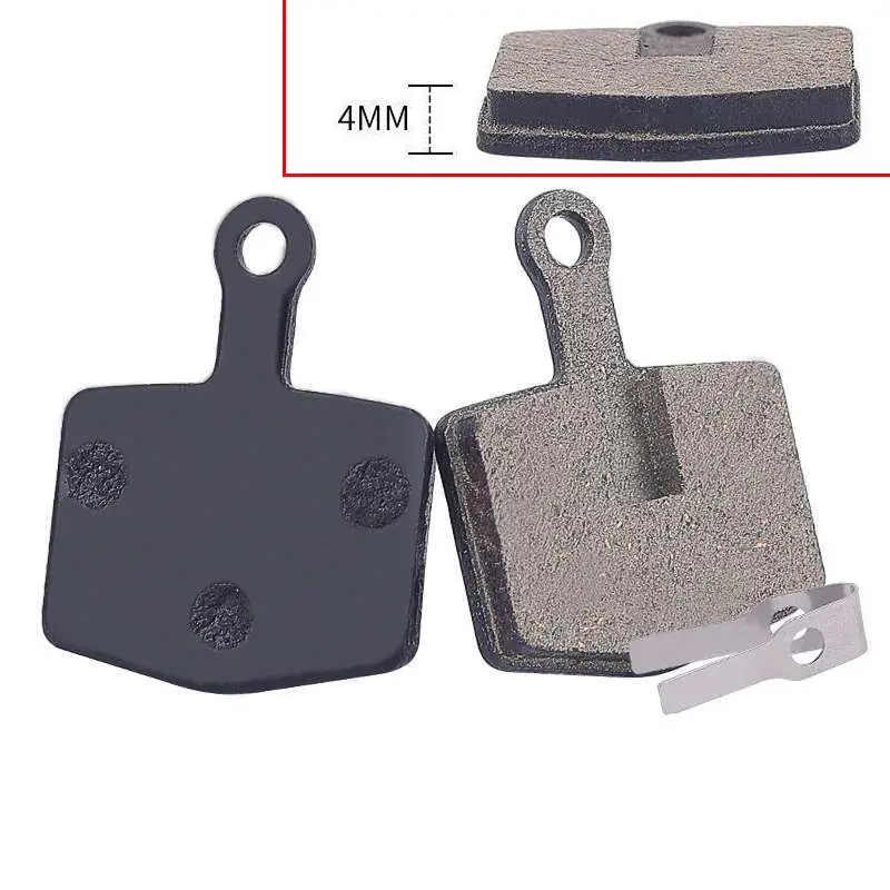 Mountain Bike Disc Brake Pads Metallic Caliper Parts for Electric Scooter Dustproof Design Extended Lifespan
