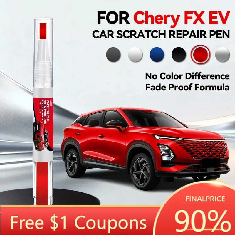 

2026 Инструменты и аксессуары для авто: Ручка-корректор для ремонта краски Chery FX EV 2022-2025 T1X, средство для удаления царапин, DIY автоаксессуары, черный/белый