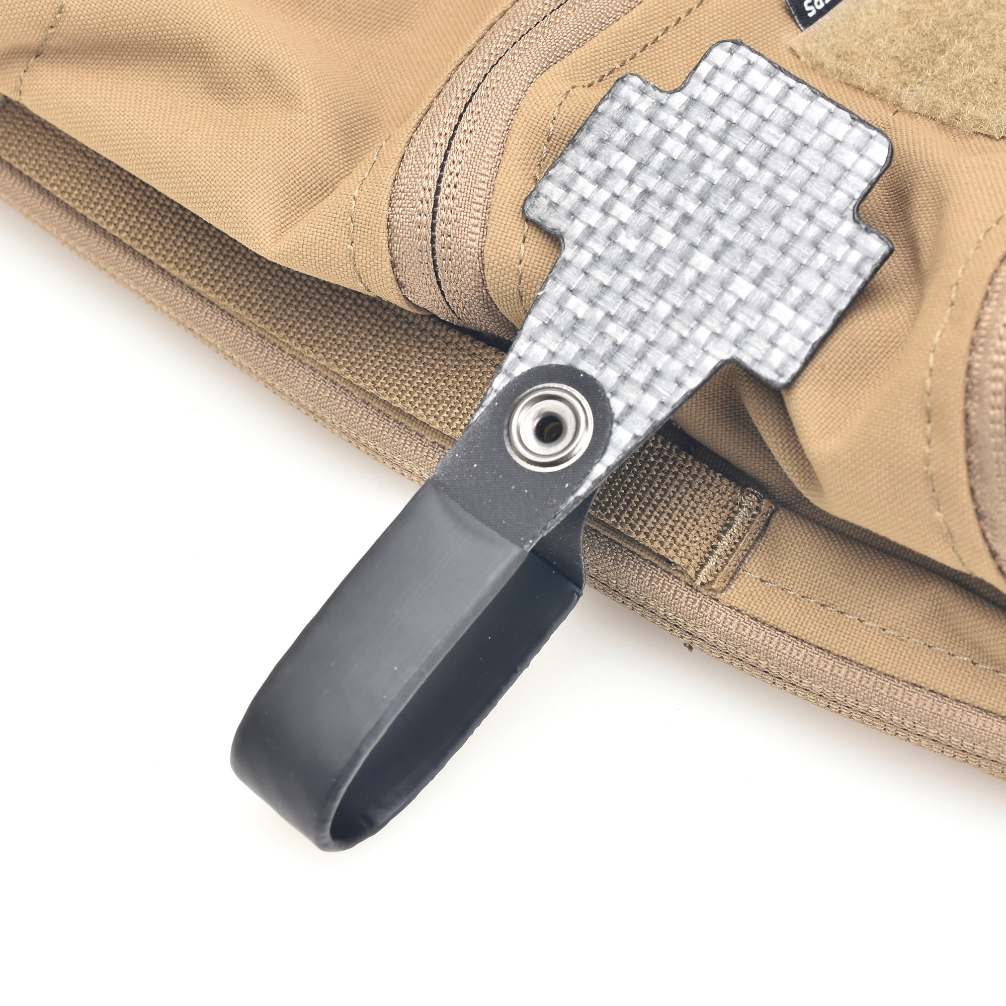 Tactical Belt Ring Rappel Buckle Mount Pharaoh Style Outdoor Cosplay Shooting Belt Attachment Accessory