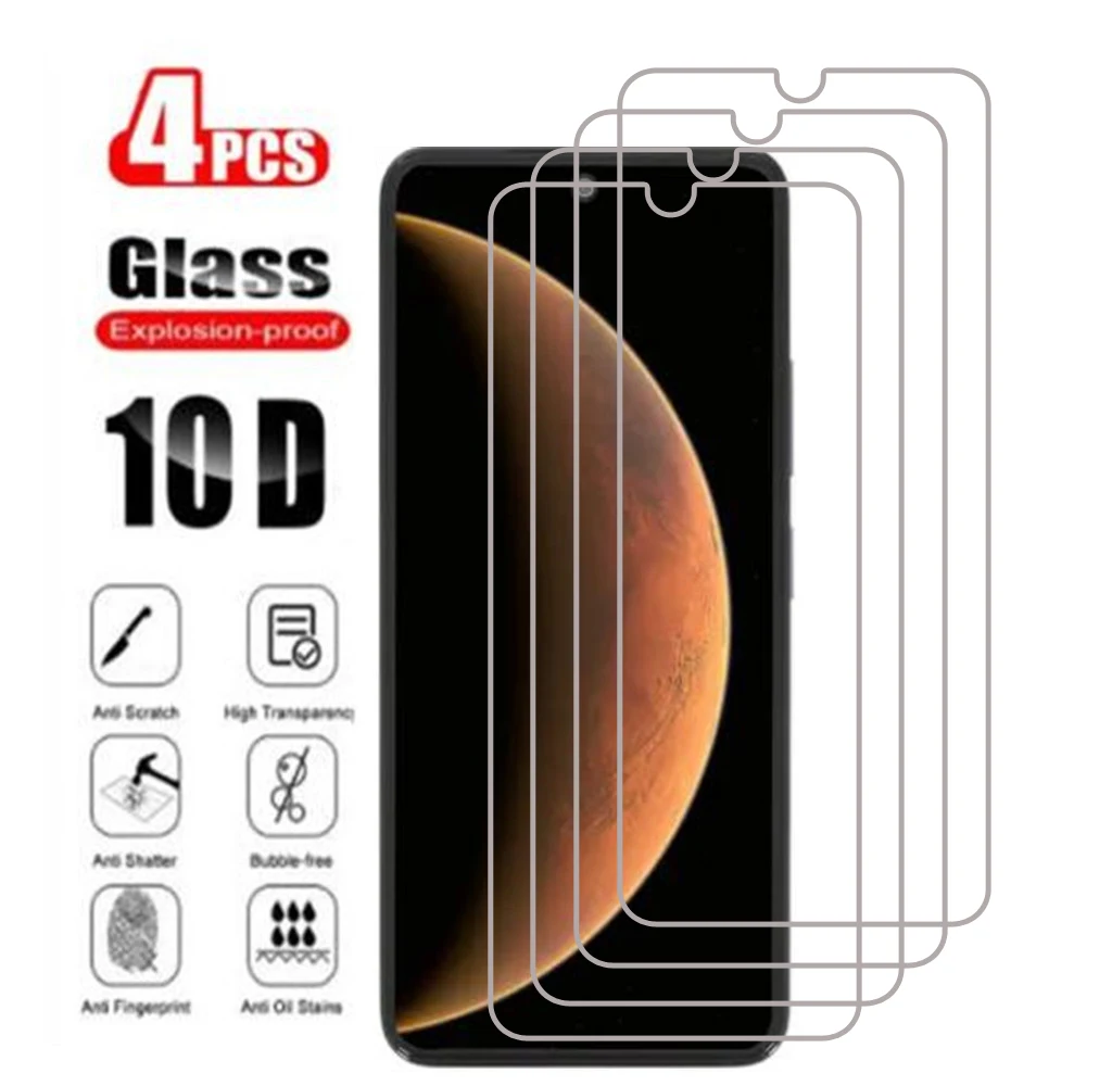 4PCS For Infinix Zero X Pro Tempered Glass Protective ON For Infinix Zero X Screen Protector Smart Phone Cover Film