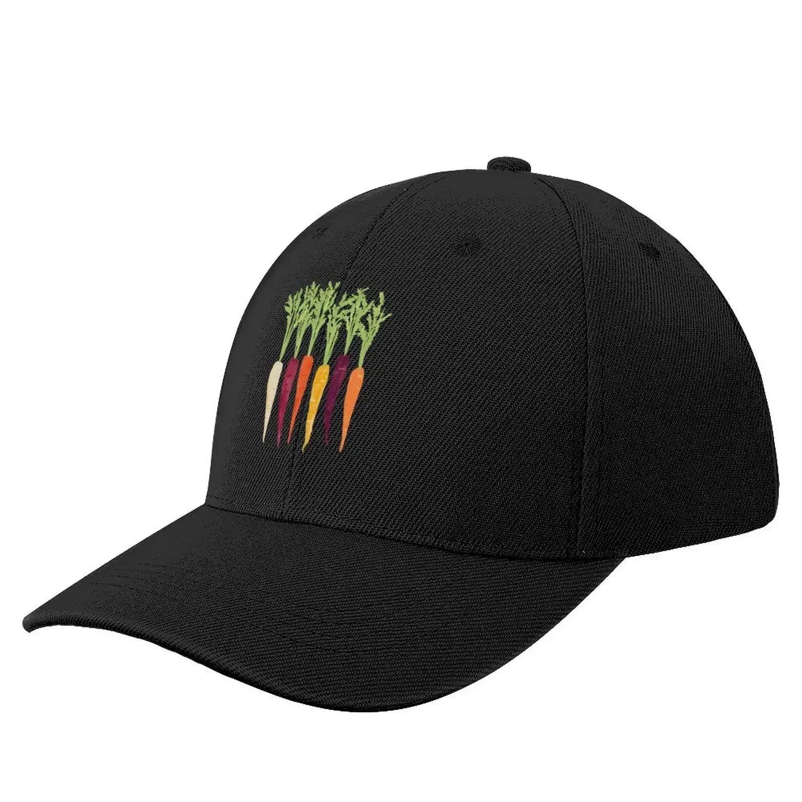 

Rainbow Carrots Baseball Cap derby hat Beach Bag Hood Sports Cap Women Beach Fashion Men's