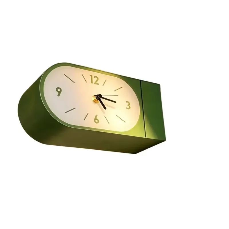 Wall Clock for Living Room Modern Silent Double-Sided Art Decoration Clock with Simple Design and Factory Direct Sourcing