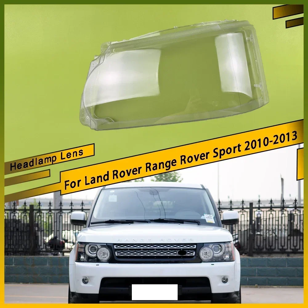 

Transparent Car Headlamp Lens Glass Shell Lamp Lampshade Headlight Cover For Land Rover Range Rover Sport 2010 2011 2012 2013