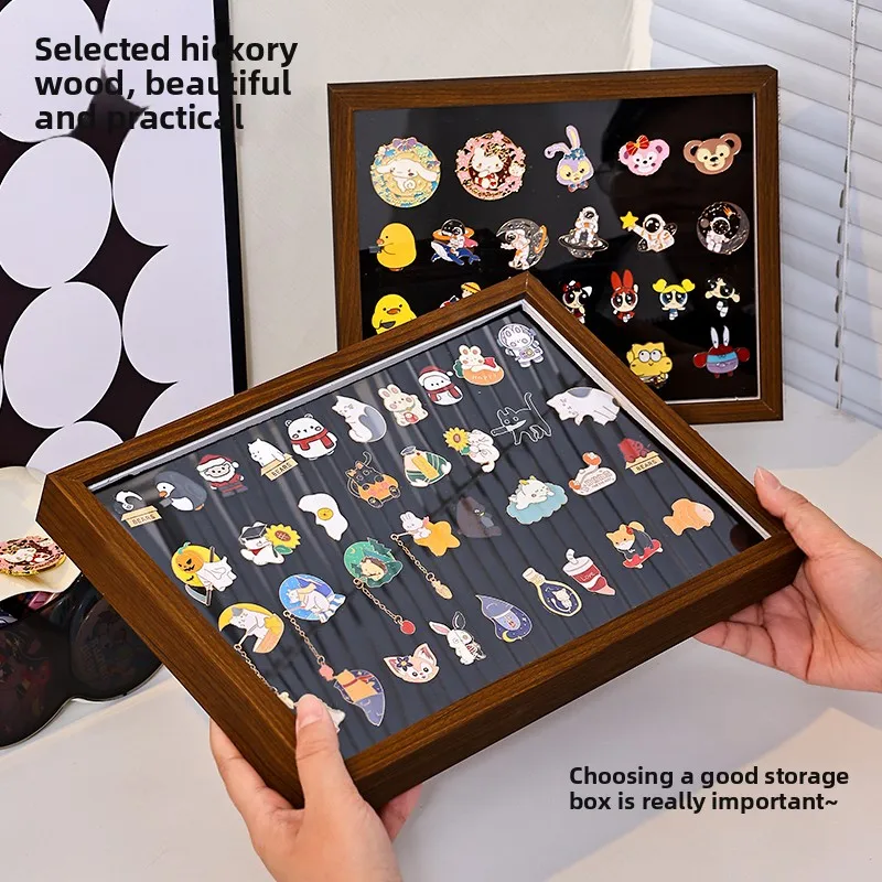 

Металлическая коробка для хранения Bae, пылезащитная булавка, брошь, рамка для дисплея, доска для памяти, украшение для барбекю, аксессуары, органайзер