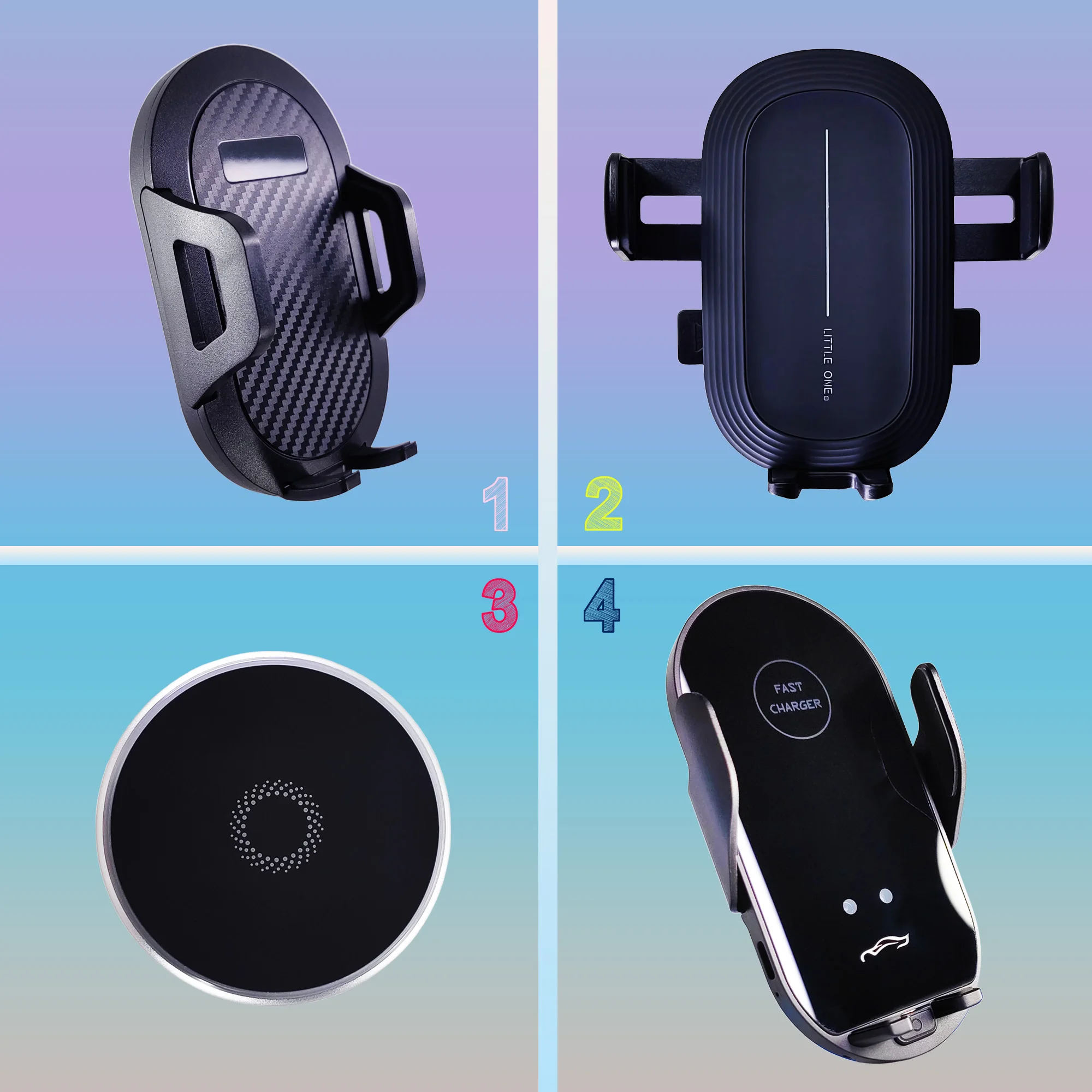 Spezielle Telefon Halter Für Citroen C5X C5 X 2022 2023 2024 2025 Magnetische Auto Telefon Halterung Smart Sensing Unsichtbare Basis zubehör – Detail 4