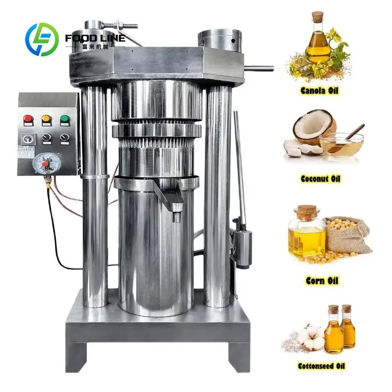 Professional Hydraulic Cold Pressed Virgin Avocado Coconut Soybean Walnut Oil Machine Automatic Grade Oil Presser for Seeds
