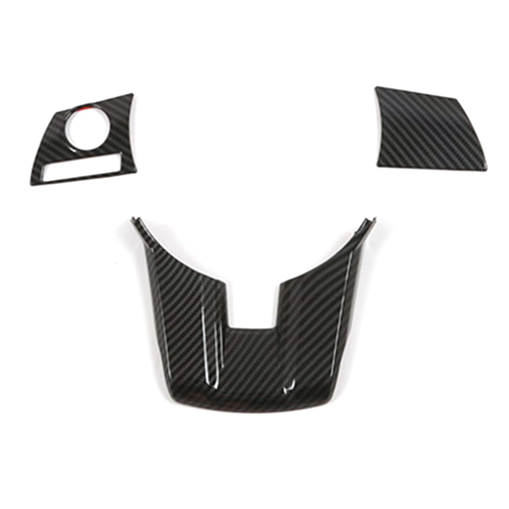 

Автомобильная накладка на руль из углеродного волокна ABS, подходит для Mitsubishi Xpander 2022 2023-L94A