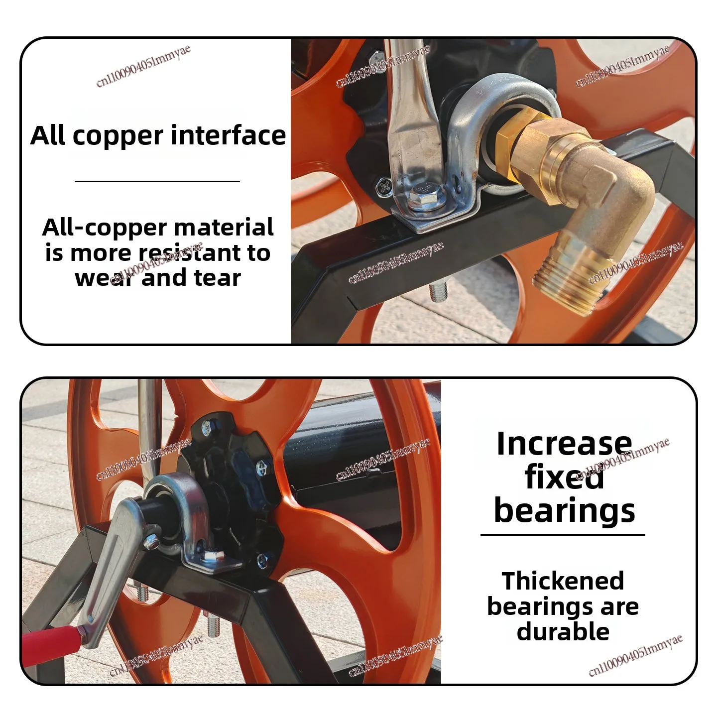 Water pipe medicine pipe reel rack, retractable pipe reel rack