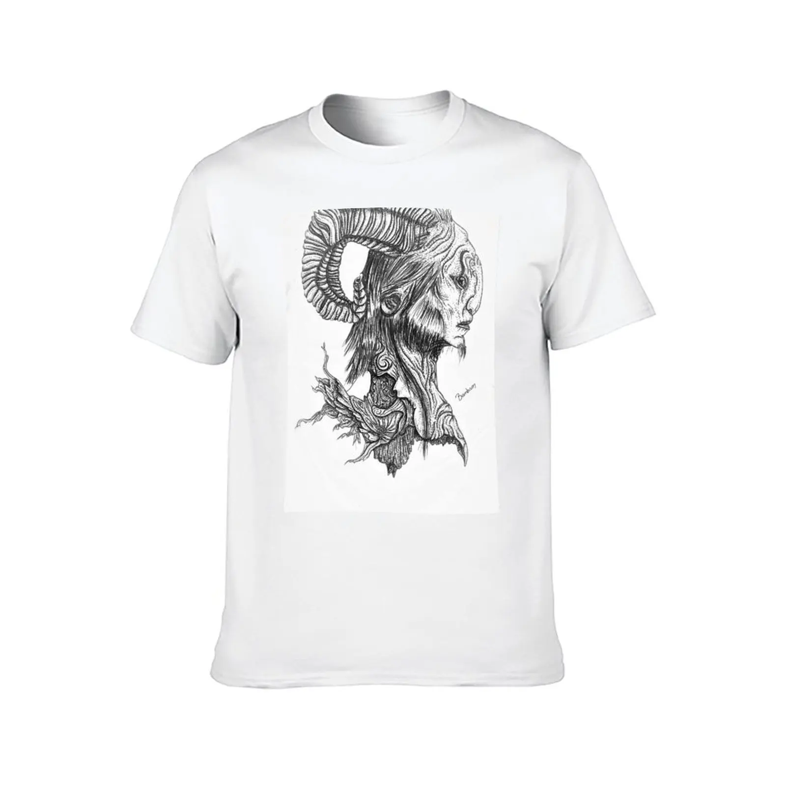 Pans labyrinth Faun T-Shirt custom t shirt oversizeds t shirts for men