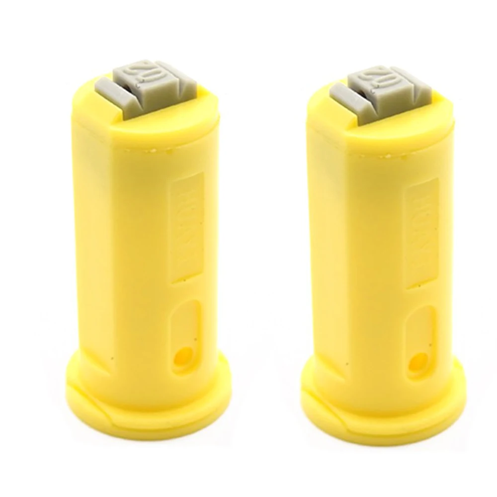 20 قطعة مزدوجة مروحة يندبروف رذاذ فوهة ارتفاع ضغط مكافحة الانجراف الانحلال الرش رئيس DIY بها بنفسك ل RC مصنع الزراعة الطائرات بدون طيار