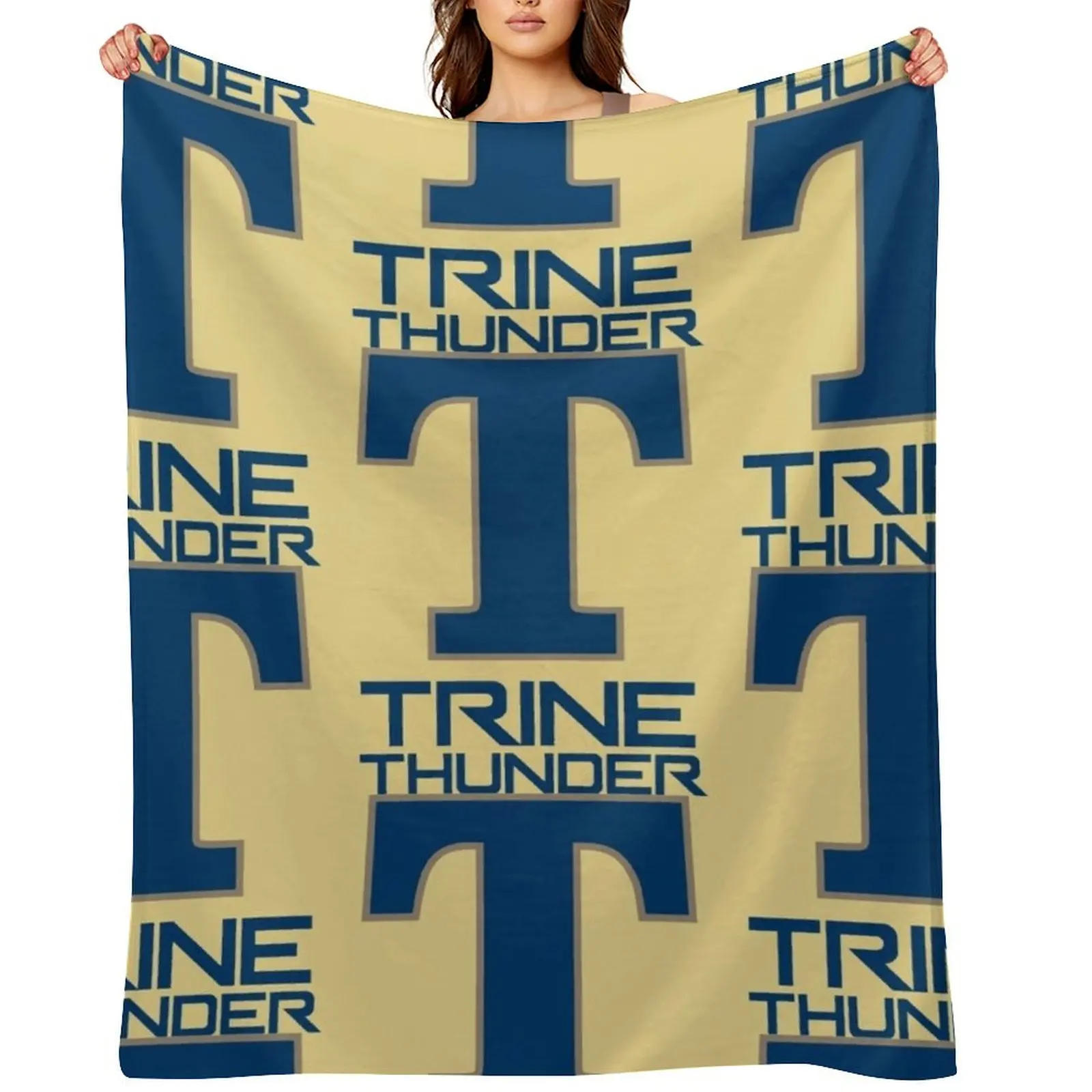 

Trine Thunder Throw Blanket Luxury Personalized Gift sofa bed Blankets