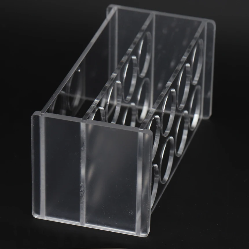 0.2/0.5/1.5/2/5/7/10/15/20/25/50/100ml 24/48/40/96 Holes Storage Plate Organic Glass PMMA Laboratory Centrifuge Tube Rack Holder