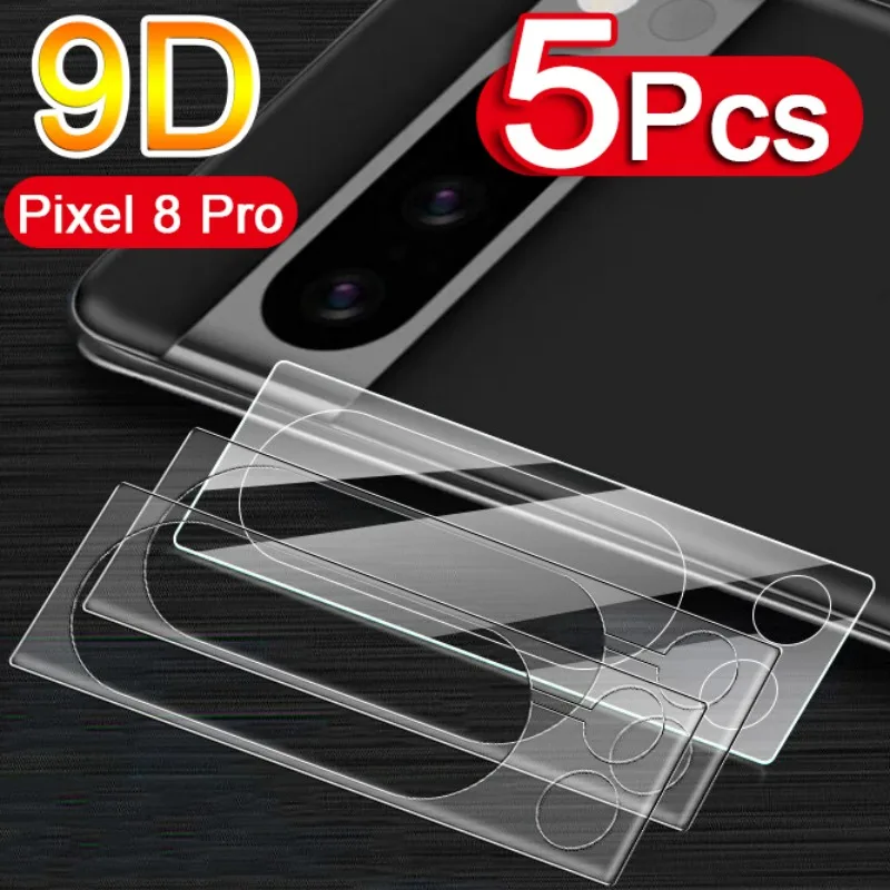 For Google Pixel 8/8 Pro Camera Lens Protector Tempered Glass HD Clear Anti-Scratch Protective Lens Film for Google Pixel 8 Pro