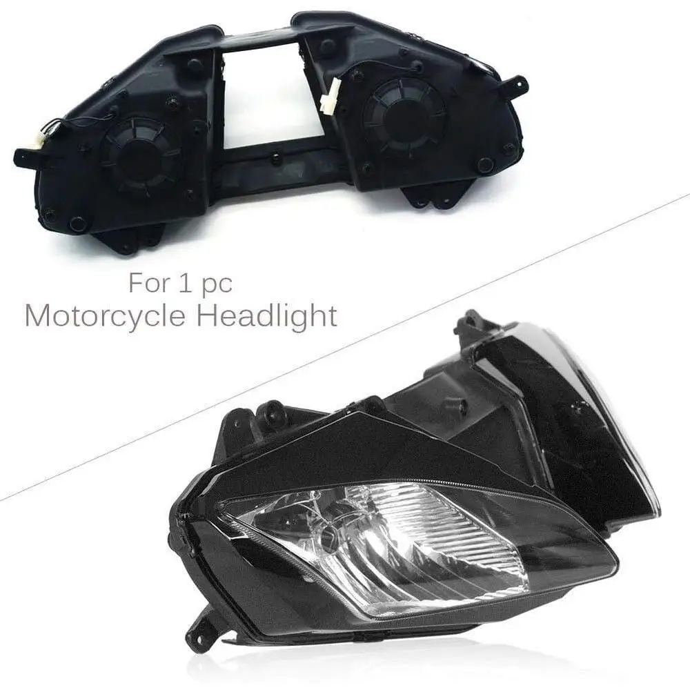 

Передняя фара мотоцикла, яркие светодиодные прожекторы для мотоциклов для YZF R6 YZF-R6 2008 2009 2010 2011 2012 2013 2014 2015 2016