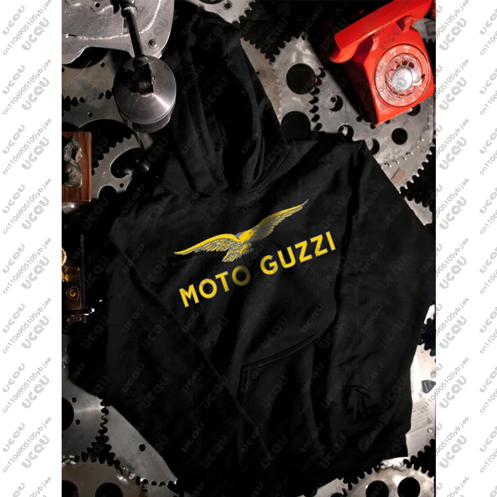 

Men Male Boys Motorcycles Moto Guzzi Cotton T Shirt Casual Clothes Tee Sportswear Top T Shirt Motorbike Racing Hoodie Sweatshirt