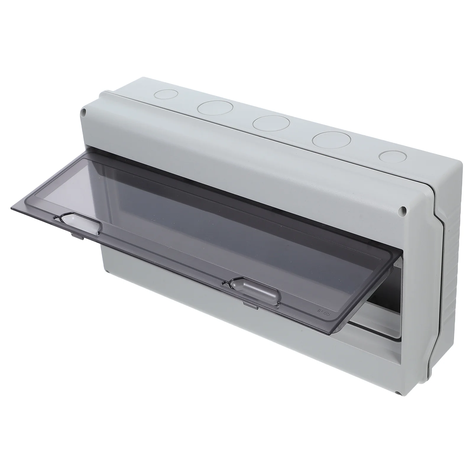 Outdoor Waterproof Distribution Box with Transparent Window 18 Way IP35 Surface Mount Breaker Box for Home and Industrial Use