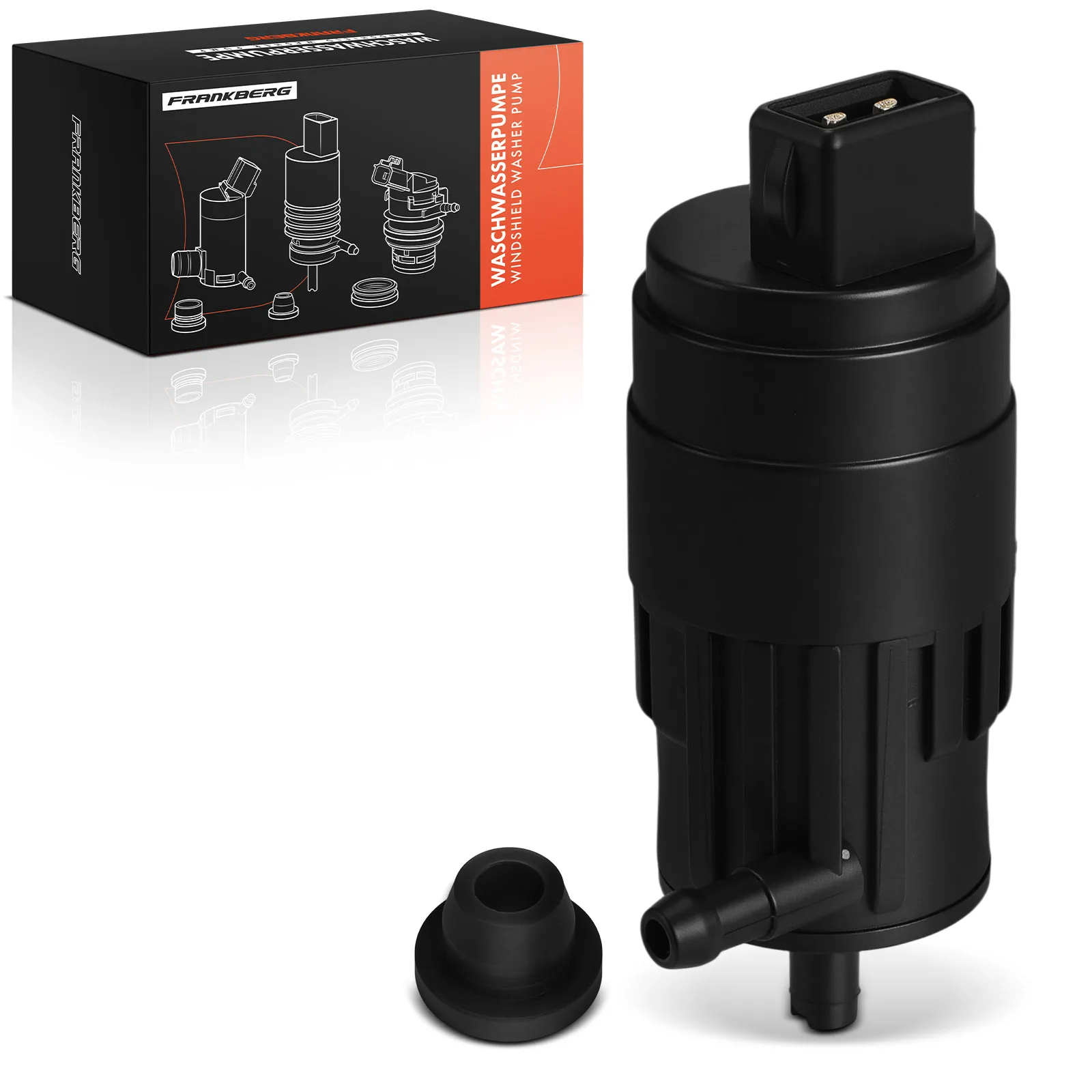 Frankberg 1x Wash Waterpomp Schijven die de voorkant reinigen voor Alfa Romeo 4C 960 159 939 Brera 985102M500 6434C5 01450184 1450172