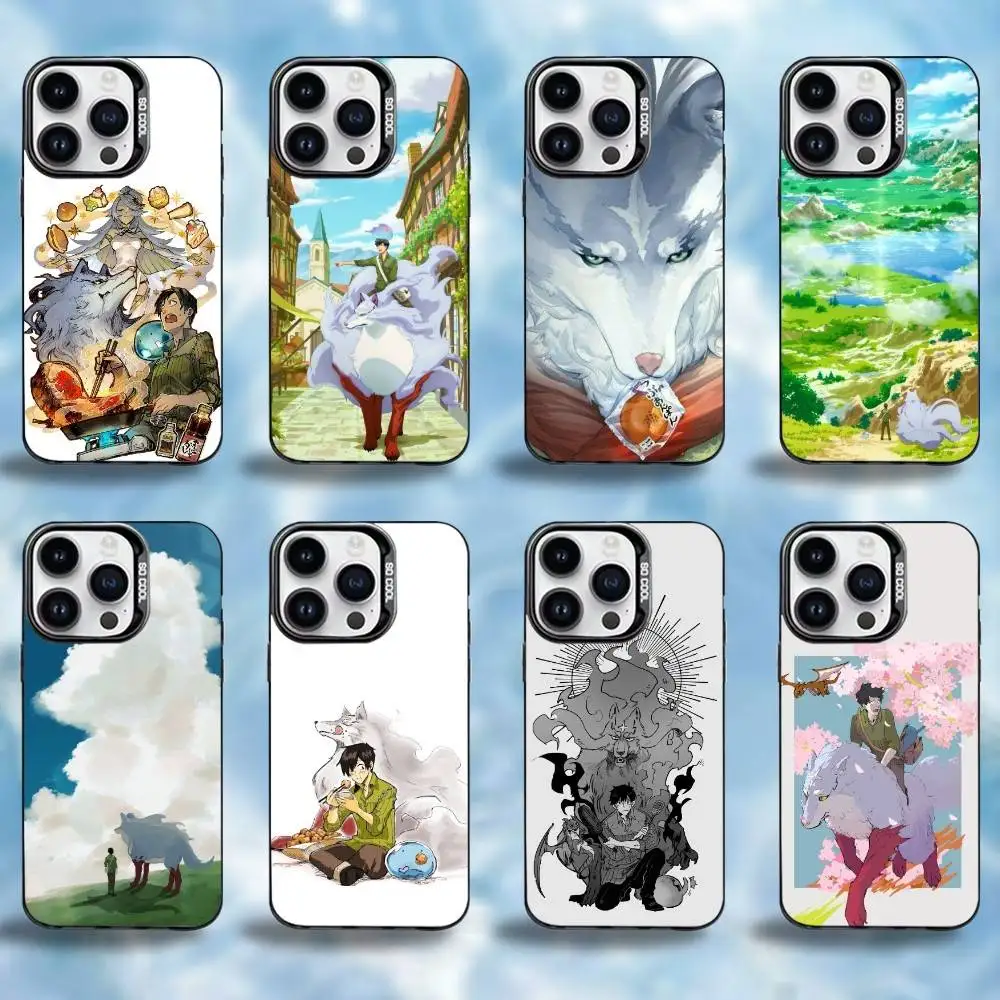 

Campfire C-Cooking in Another World Phone Case For iPhone17,16,15,14,13,12,Pro Max Black Colorful Phone case