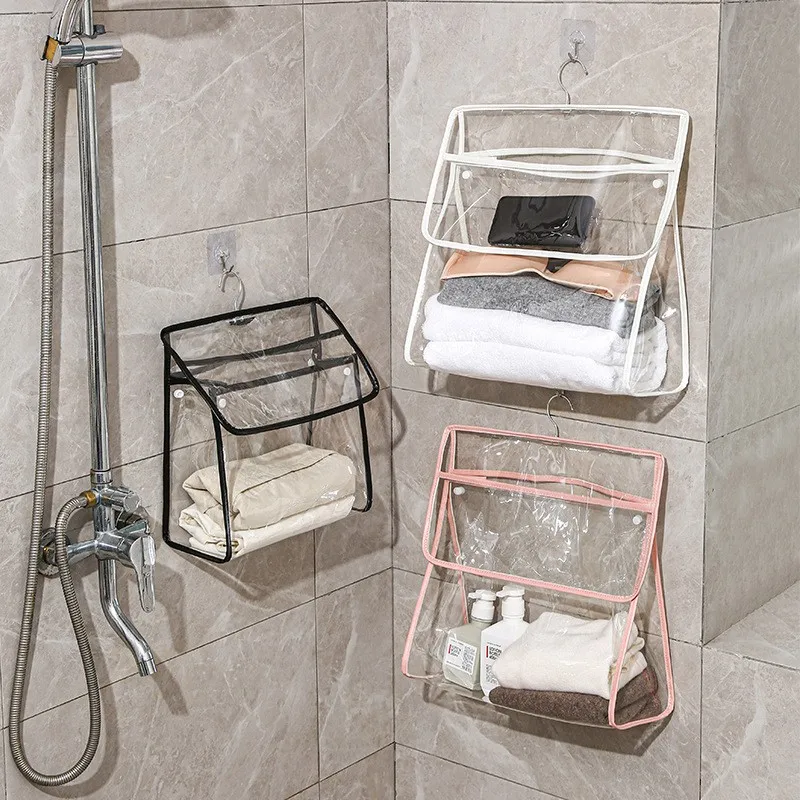 1pc wasserdichte hängende Badezimmer tasche Handy Kleidung Aufbewahrung tasche kosmetische