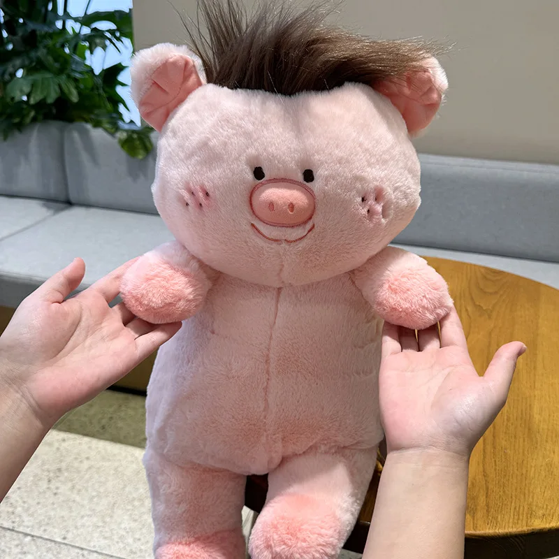 New Netizen Same Versatile Shape Pig Doll Plush Toy Holding Sleep Gift Little Pig Doll Cute Pink soft doll birthday gift