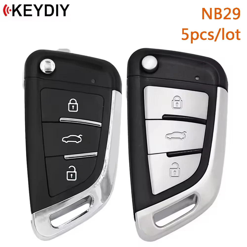 5pcs/lot KEYDIY NB29 Universal Remote Key KD NB Series for KD900 KD-X2 KD Mini URG200