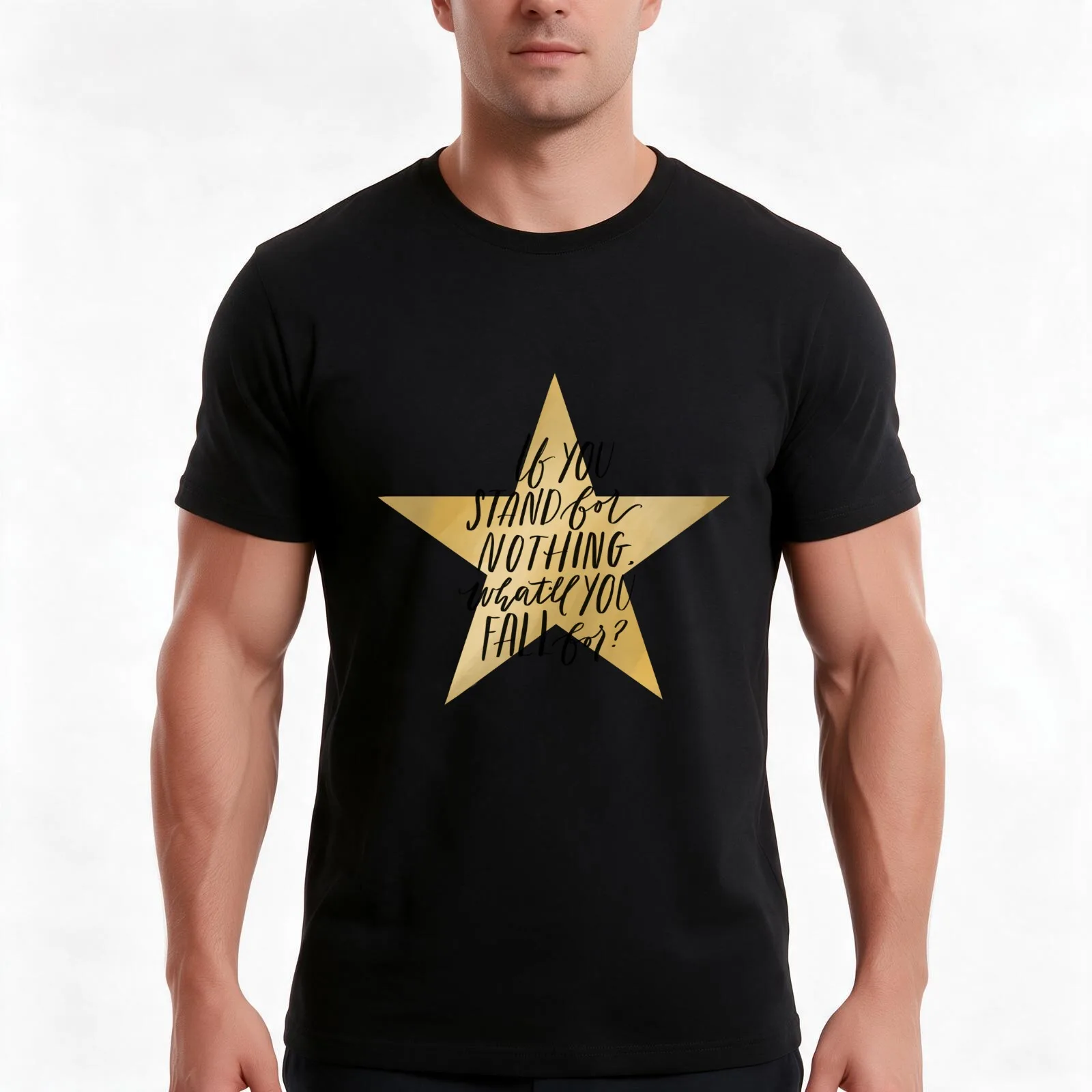 Hamilton, What do you fall for? T-Shirt, Summer Casual Cotton Tee, Oversized Streetwear Tops, Vintage Graphic Print, 100% Cotton