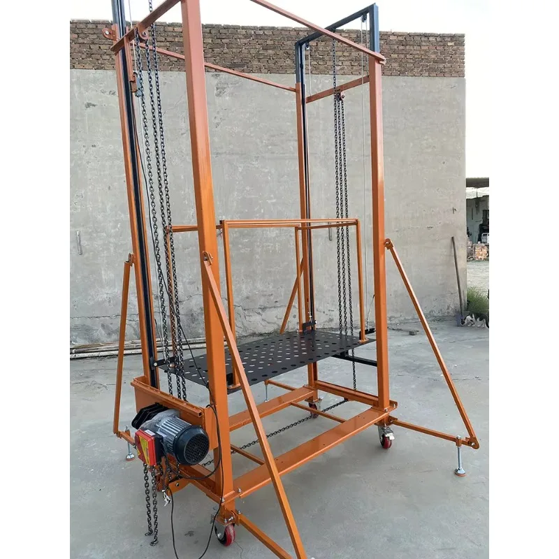 Electric Suspended Scaffolding Platform with Hoist and Safety Lock for Building Construction