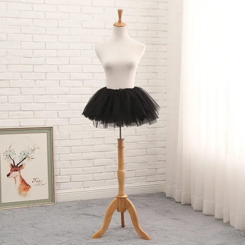 White Vintage Dress Petticoats Mini Skirt Tulle Petticoat Lolita Max 2024